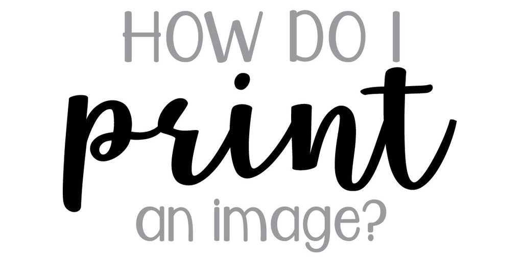 Printing FAQs