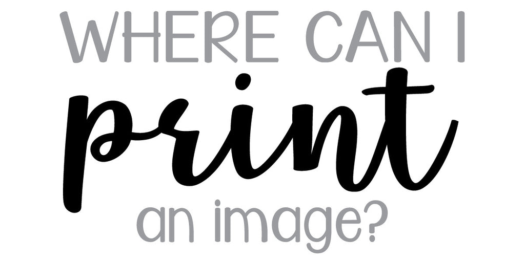 Where can I print my digital printable file?