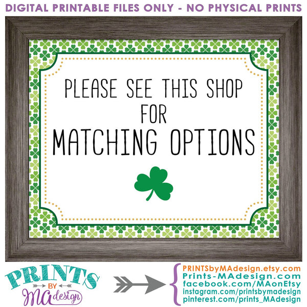 This Classroom is Full of Lucky Charms Sign, St Patrick's Day Classroom Decor, PRINTABLE 8x10” St Patrick's Day Sign, Teacher Gift